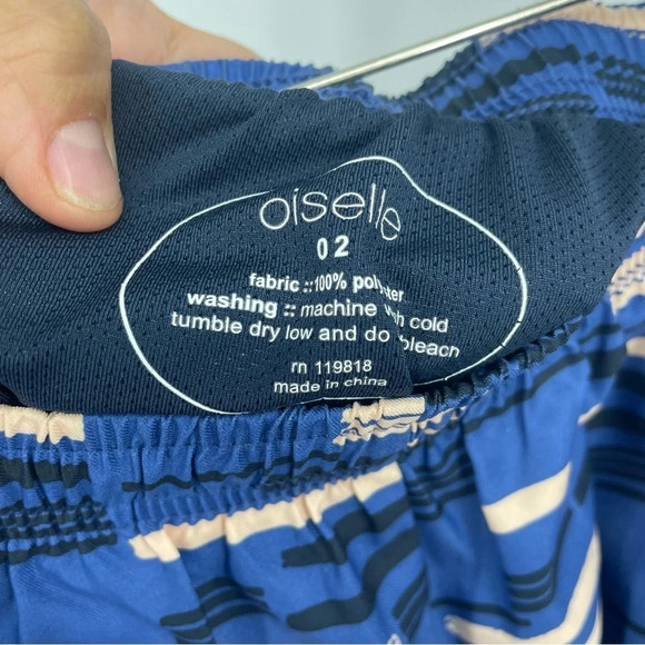 Oiselle running shorts 2 zip pockets liner size 2 like new - Picture 2 of 6